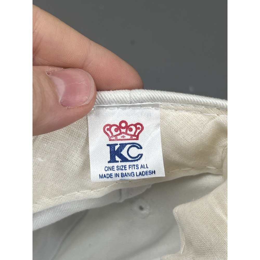 Vintage Macy's Top Gun Hat Cosmetics Fragrances White Rope Employee Performance - Picture 12 of 14